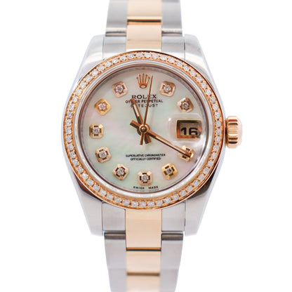 Rolex Datejust 26mm MOP Dial Watch Ref# 179173 - Happy Jewelers Fine Jewelry Lifetime Warranty