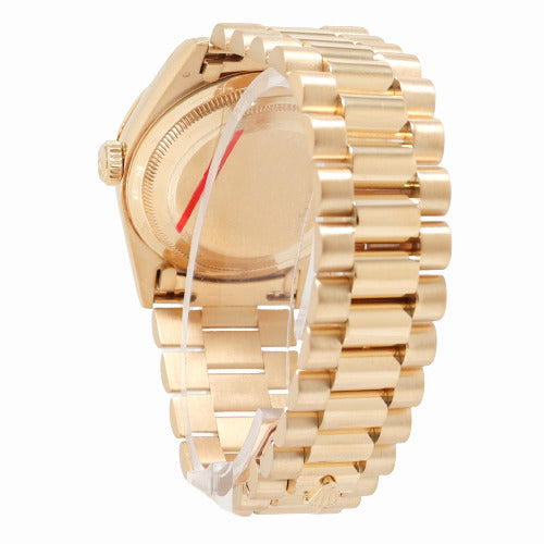 Rolex Day Date Yellow Gold 36mm White Roman Dial Watch Reference# 18238 - Happy Jewelers Fine Jewelry Lifetime Warranty
