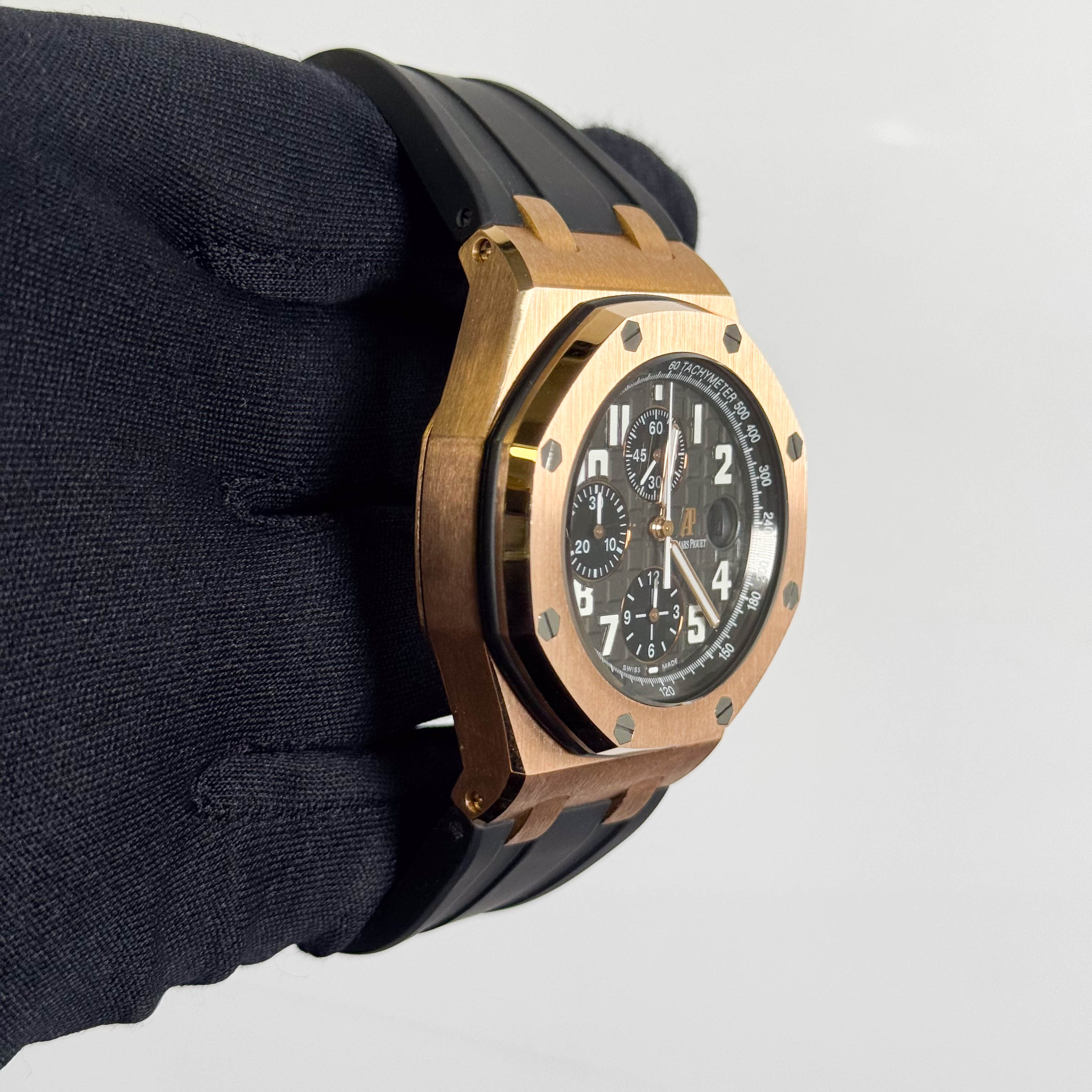 Audemars Piguet Royal Oak Offshore 42mm Grey Dial Watch Ref# 25940OK.OO.D002CA.02 - Happy Jewelers Fine Jewelry Lifetime Warranty