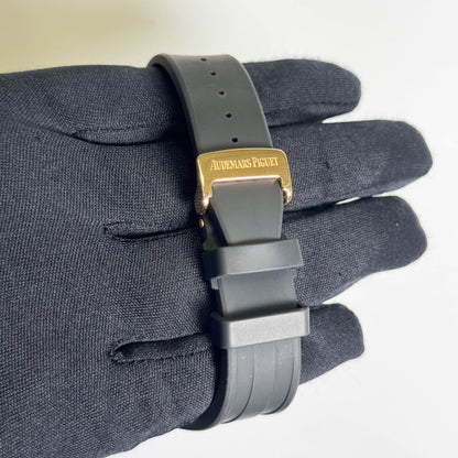 Audemars Piguet Royal Oak Offshore 42mm Grey Dial Watch Ref# 25940OK.OO.D002CA.02 - Happy Jewelers Fine Jewelry Lifetime Warranty