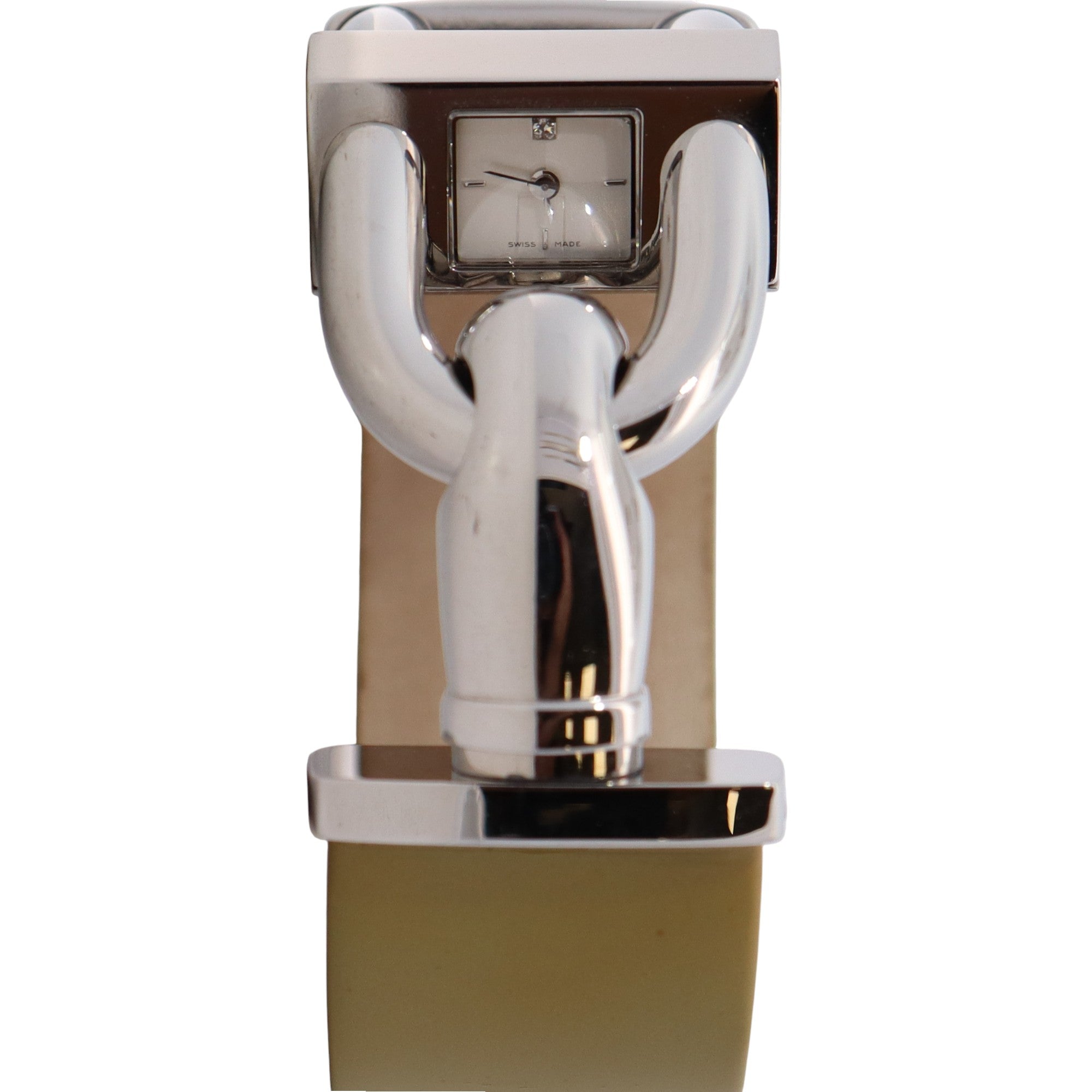 Van Cleef Cadenas 26x13mm Silver Dial Watch Ref# 129194 - Happy Jewelers Fine Jewelry Lifetime Warranty