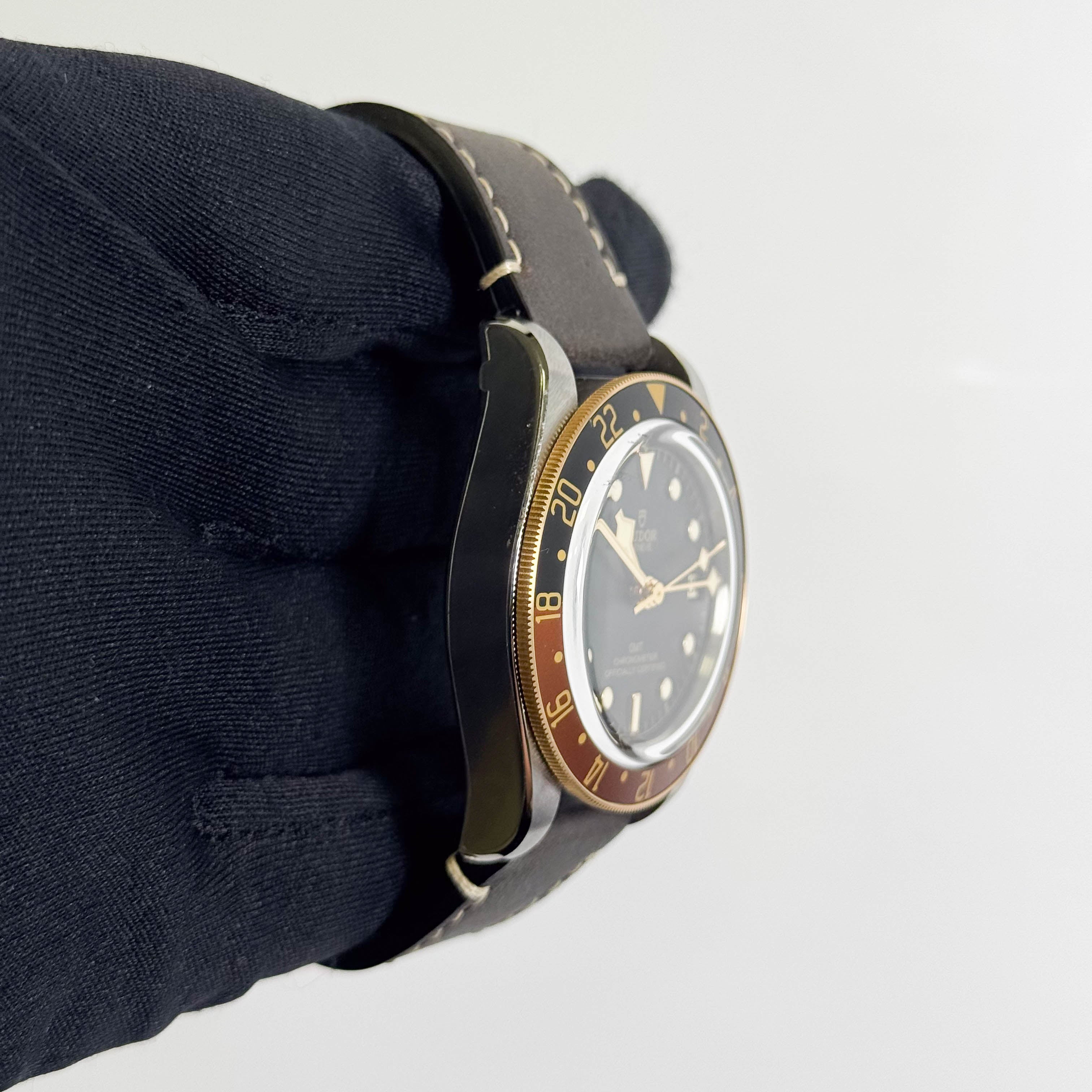 Tudor Black Bay GMT 41mm Black Dial Watch Ref# 79833MN - Happy Jewelers Fine Jewelry Lifetime Warranty