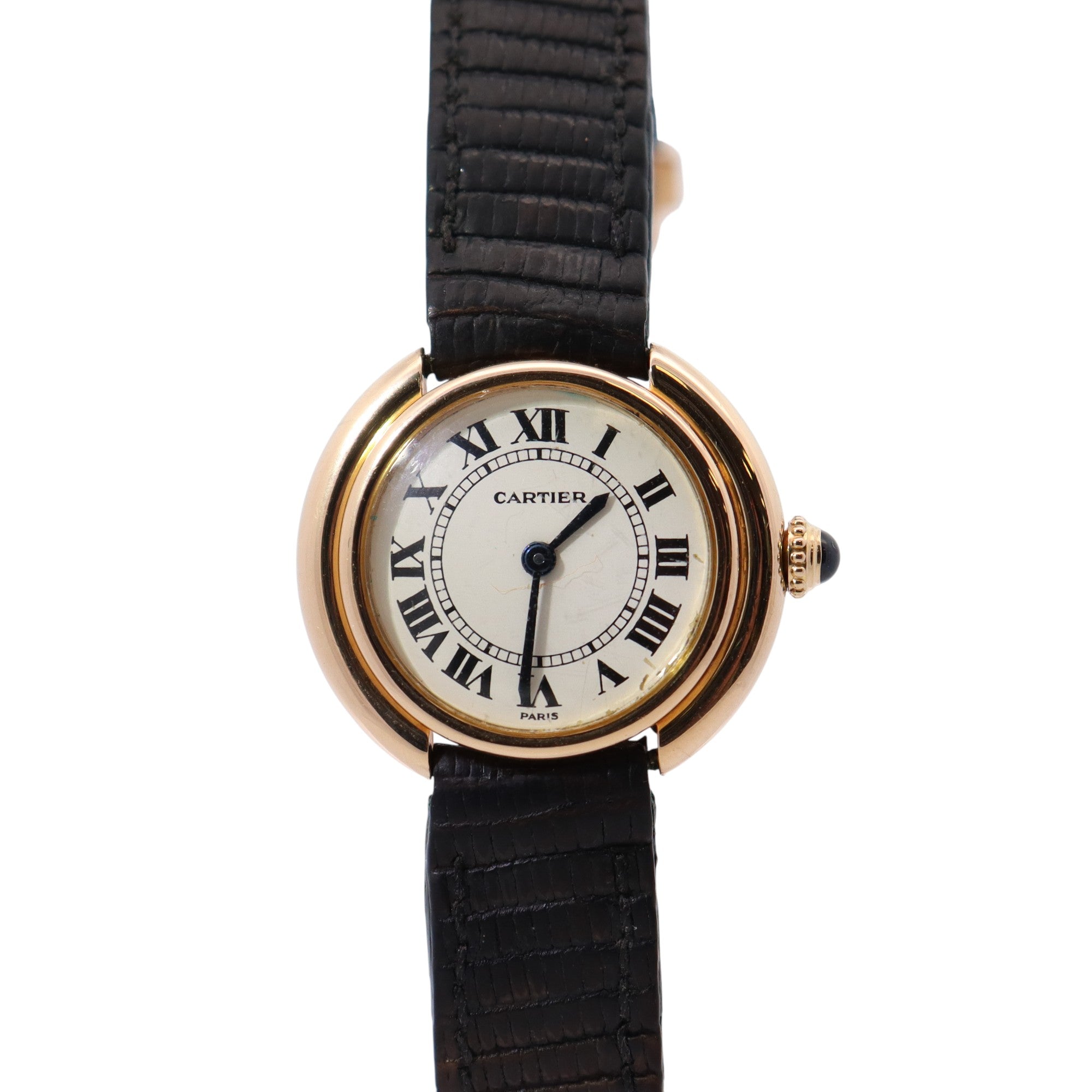 Cartier Vendome 26mm White Dial Watch Ref# 6708 – Happy Jewelers