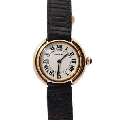 Cartier Vendome 26mm White Dial Watch Ref# 6708 - Happy Jewelers Fine Jewelry Lifetime Warranty