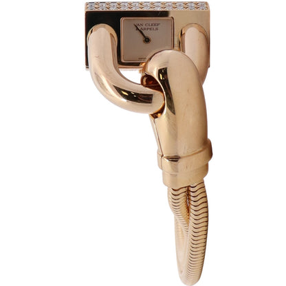 Van Cleef Cadenas 26x13mm White Dial Watch Ref# 131977 - Happy Jewelers Fine Jewelry Lifetime Warranty