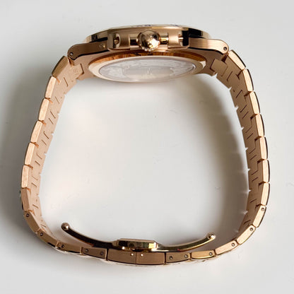 Patek Philippe Nautilus 40mm Brown Stick Dial Watch Ref#  5712/1R-001 - Happy Jewelers Fine Jewelry Lifetime Warranty