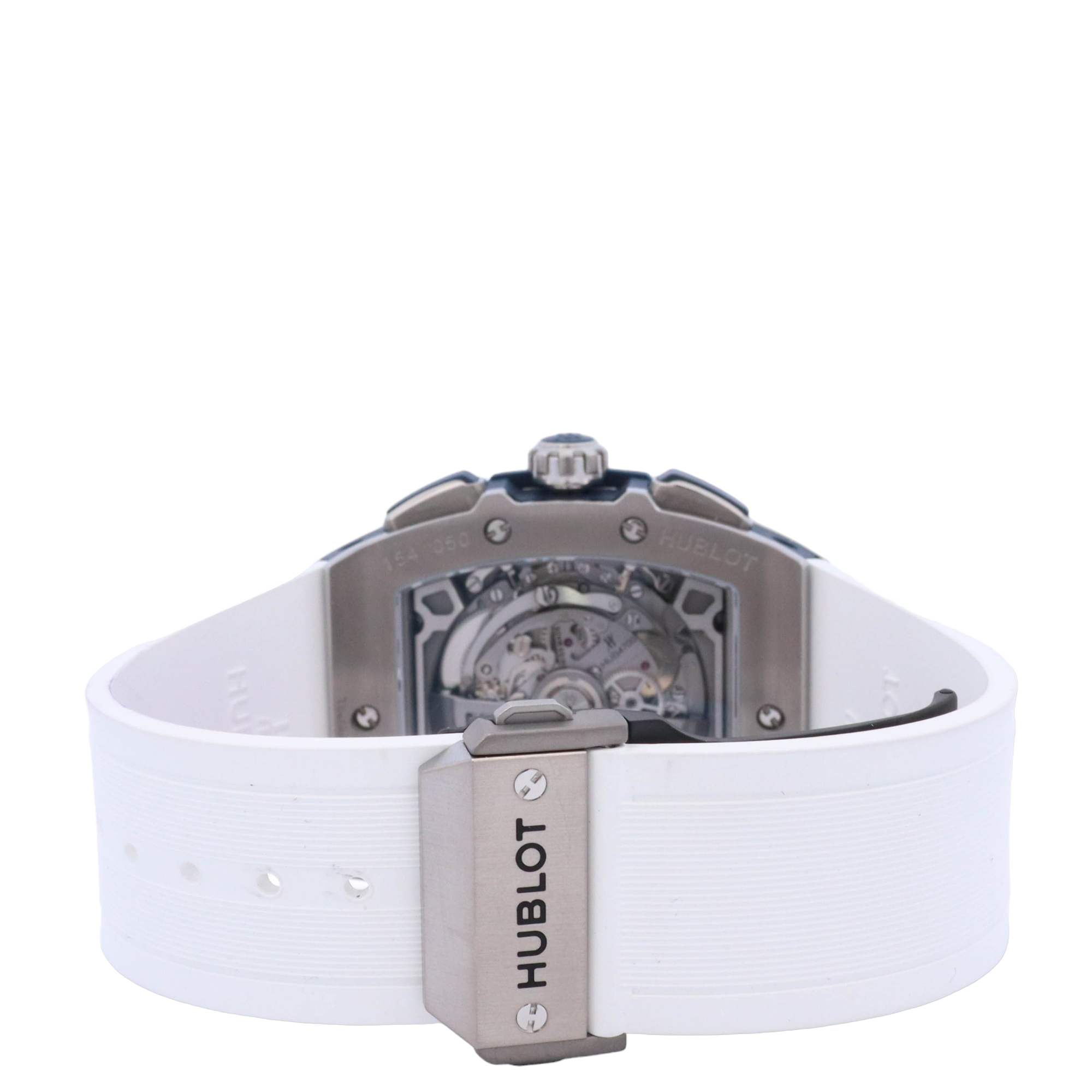 Hublot Spirit of Big Bang 45mm Titanium Skeleton Dial Watch Reference# 601.NX.7170.LR - Happy Jewelers Fine Jewelry Lifetime Warranty