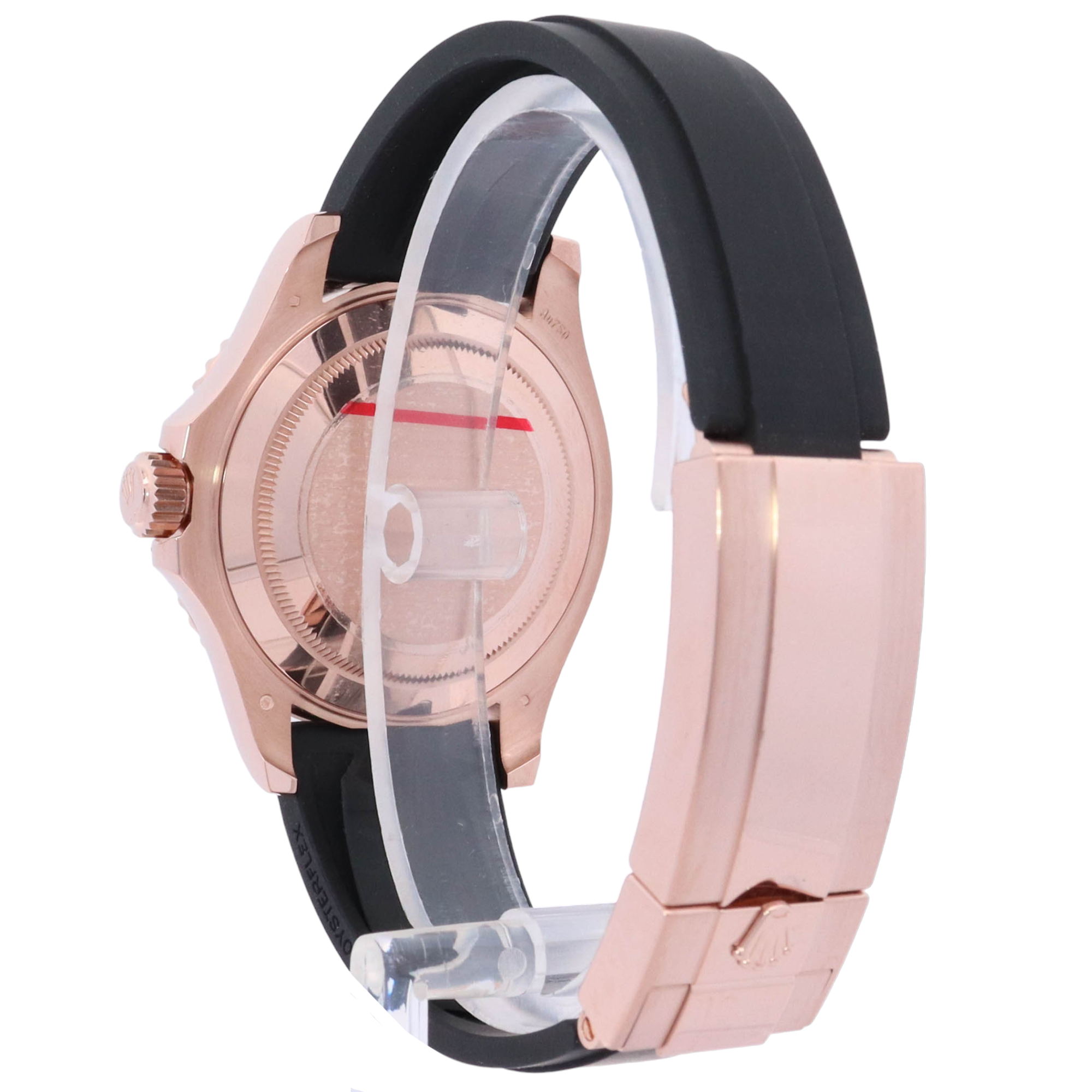 Rolex Yachtmaster 40mm Everose Gold Black Dot Dial Watch Refence# 126655 - Happy Jewelers Fine Jewelry Lifetime Warranty