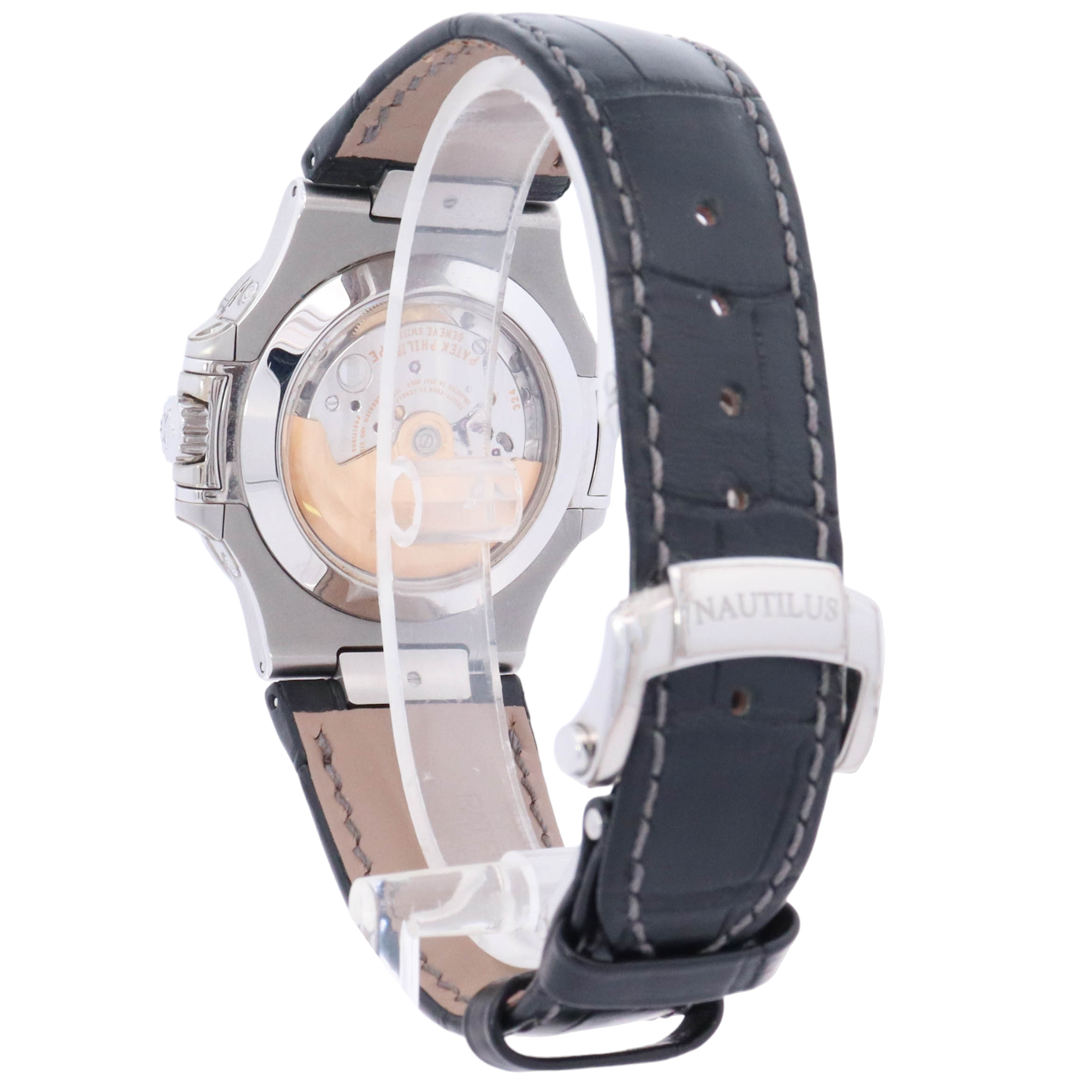 Patek Philippe Nautilus 40.5mm Stainless Black Gradient Stick Dial Watch Reference# 5726/1A-001 - Happy Jewelers Fine Jewelry Lifetime Warranty