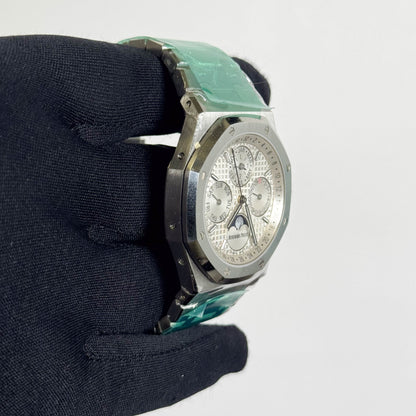 Audemars Piguet Royal Oak 41mm Silver Dial Watch Ref# 26574ST.OO.1220ST.01 - Happy Jewelers Fine Jewelry Lifetime Warranty