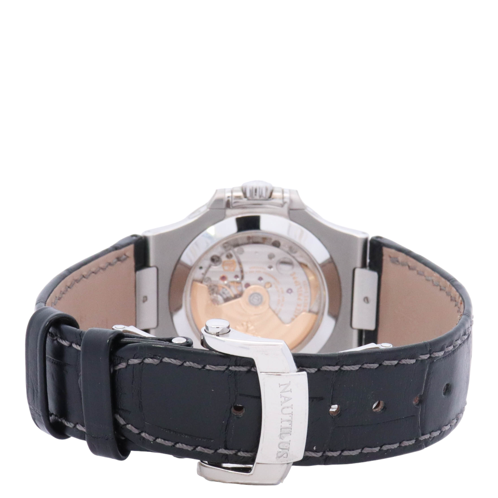 Patek Philippe Nautilus 40.5mm Stainless Black Gradient Stick Dial Watch Reference# 5726/1A-001 - Happy Jewelers Fine Jewelry Lifetime Warranty