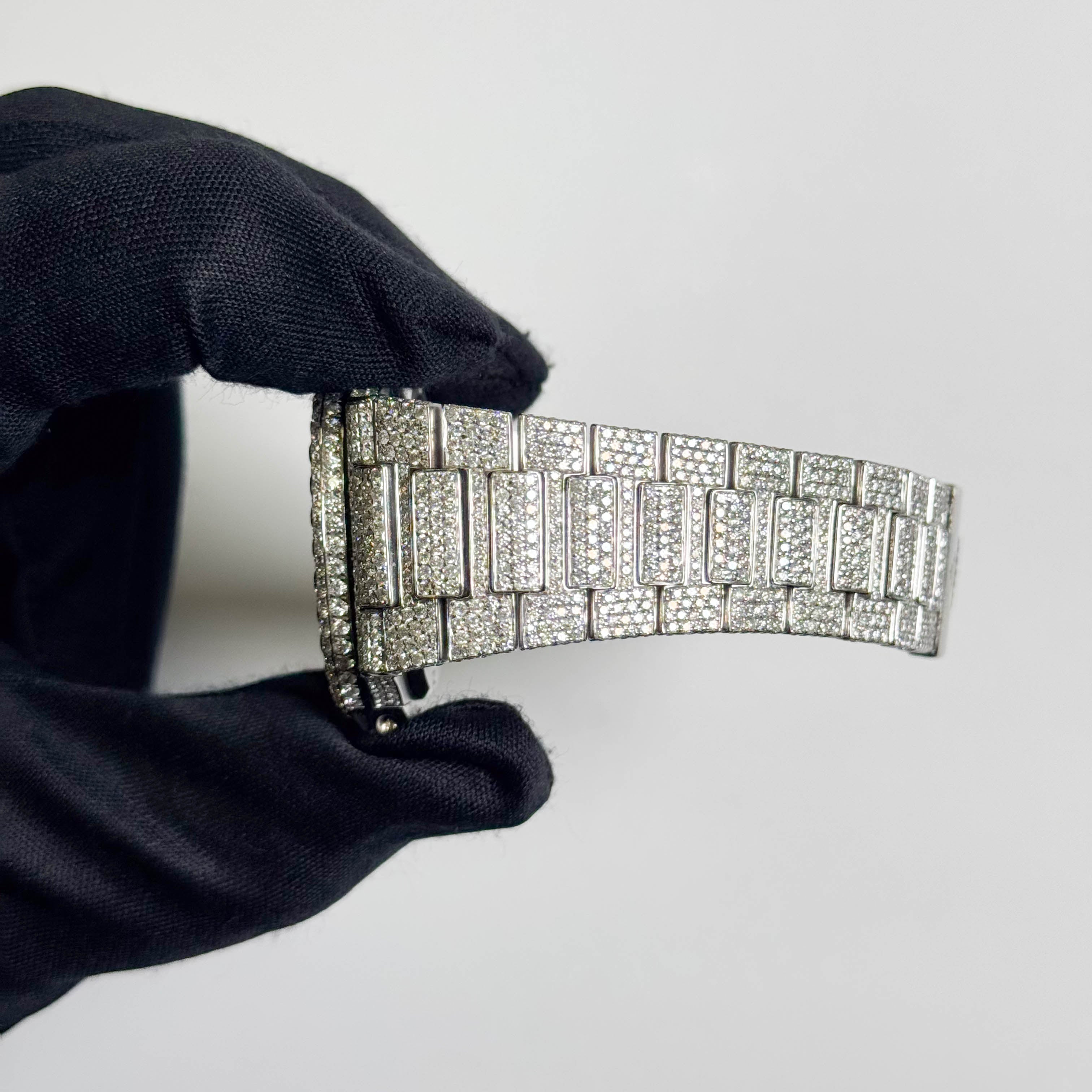 Patek Philippe Nautilus 40mm Pave Dial Watch Ref# 5711 - Happy Jewelers Fine Jewelry Lifetime Warranty