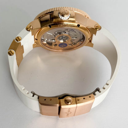 Ulysse Nardin Lady's Marine Chronometer 39mm MOP Dial Watch Ref: 1182-160