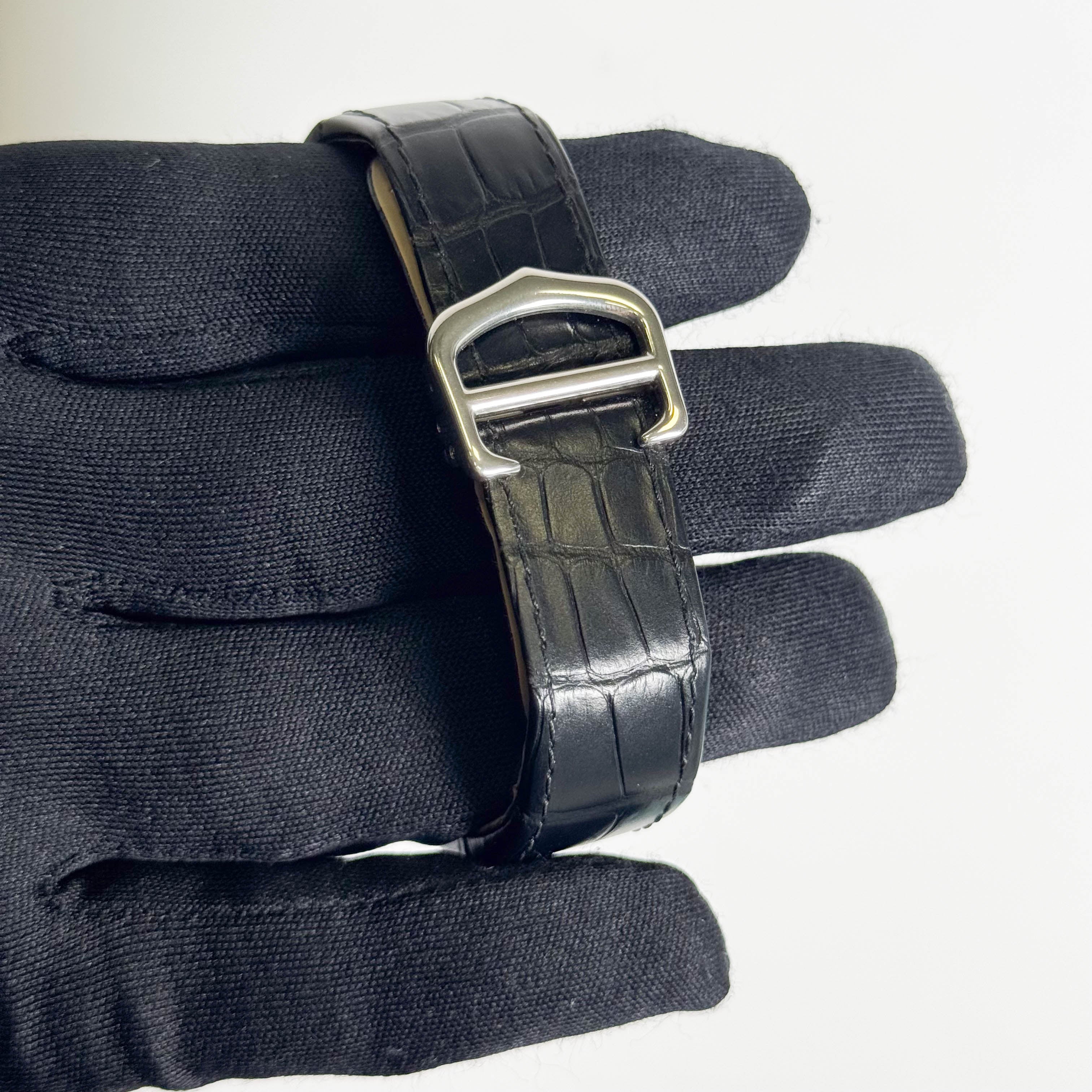 Cartier Roadster 48mm Silver Dial Watch Ref# W62019X6 - Happy Jewelers Fine Jewelry Lifetime Warranty