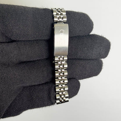Rolex Oyster Perpertual 26mm Black Stick Dial Watch Ref# 67194