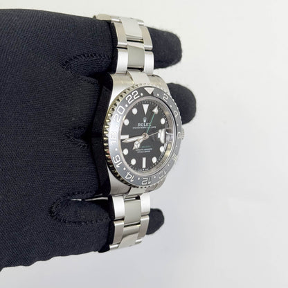 Rolex GMT-Master II "Bruce Wayne" 40mm Black Dial Watch Ref# 126710GRNR