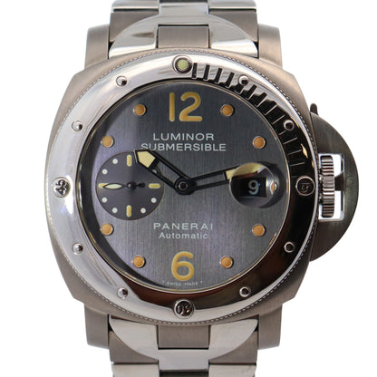 Panerai Luminor Submersible 44mm Grey Dot Dial - Happy Jewelers Fine Jewelry Lifetime Warranty