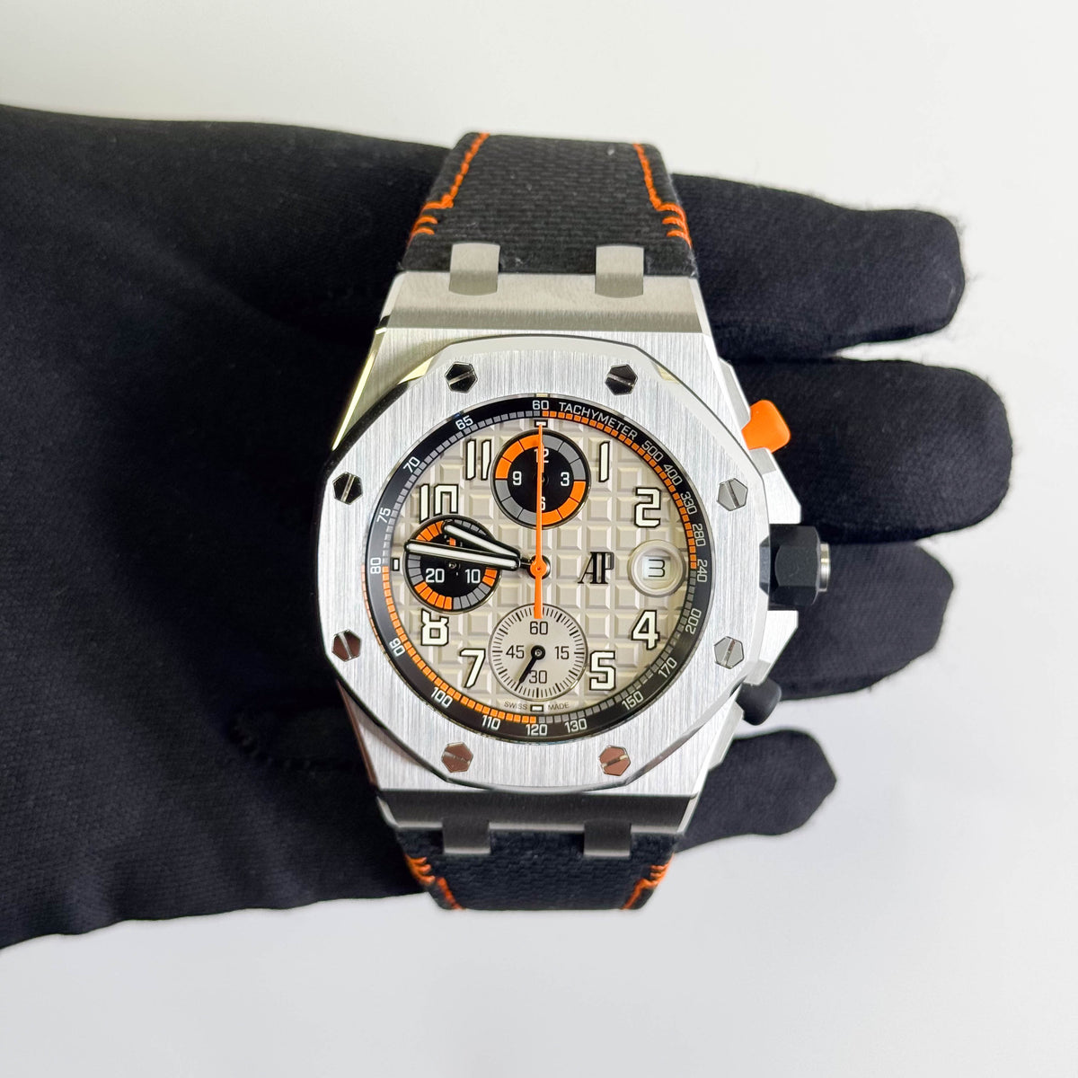 Audemars Piguet Offshore 42mm Silver-Grey Dial Watch Ref# 26238ST.OO.A001VE.01