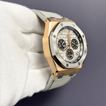 Audemars Piguet Royal Oak Offshore 43mm Gray Dial Watch Ref# 26420OI.OO.A015VE.01 - Happy Jewelers Fine Jewelry Lifetime Warranty