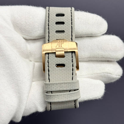 Audemars Piguet Royal Oak Offshore 43mm Gray Dial Watch Ref# 26420OI.OO.A015VE.01 - Happy Jewelers Fine Jewelry Lifetime Warranty