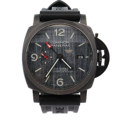Panerai Luminor 44mm Black Dial Watch Ref# PAM01036 - Happy Jewelers Fine Jewelry Lifetime Warranty