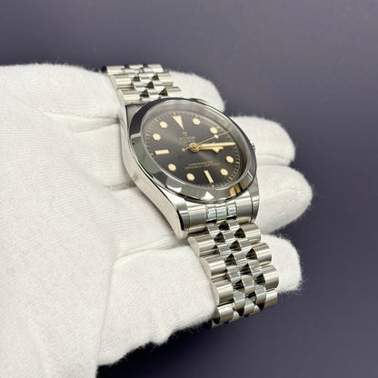 Tudor Black Bay 39mm Black Dot Dial Watch Ref# 79660 - Happy Jewelers Fine Jewelry Lifetime Warranty