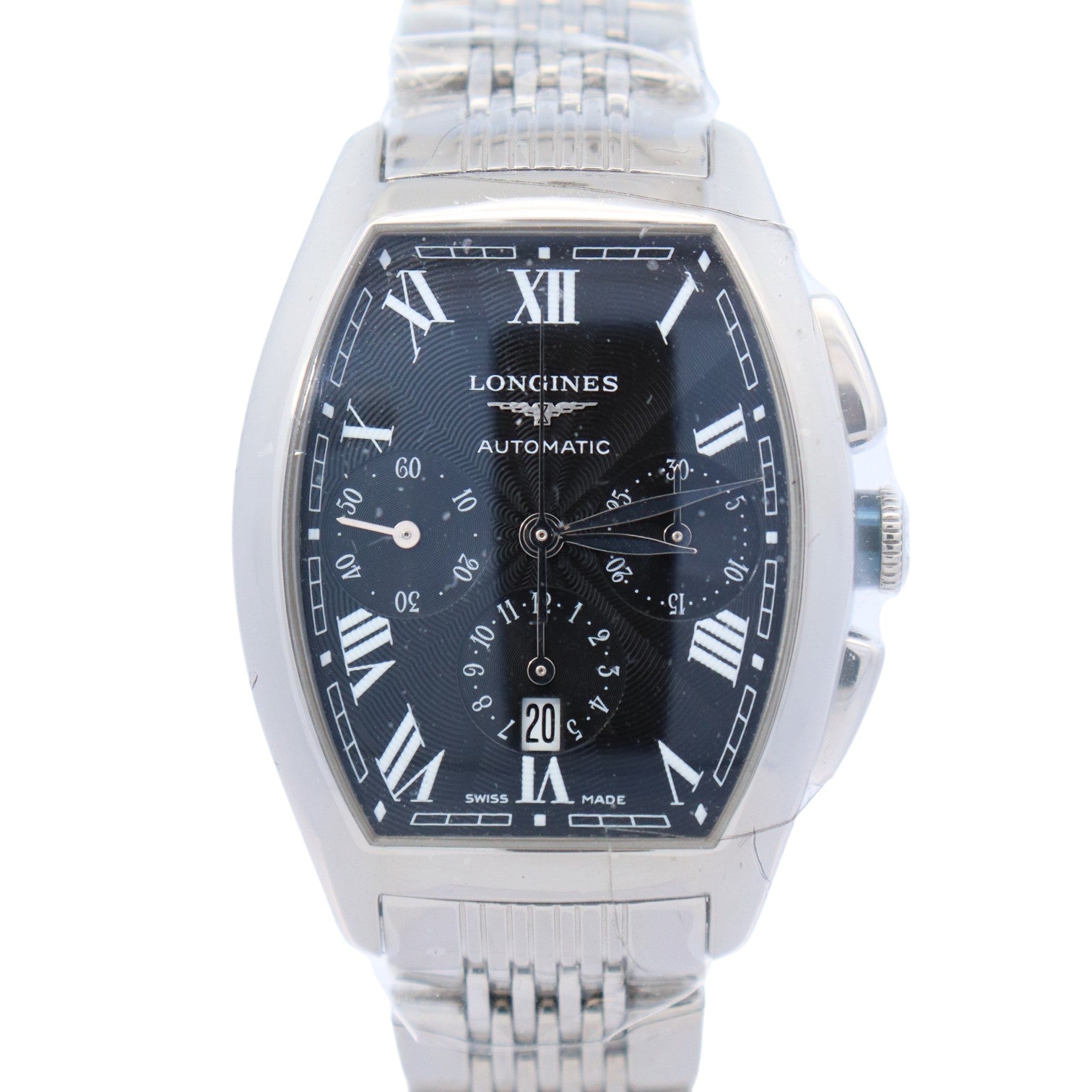 Longines Evidenza 31mm Black Dial Watch Ref#L2.156.4.51.6 - Happy Jewelers Fine Jewelry Lifetime Warranty