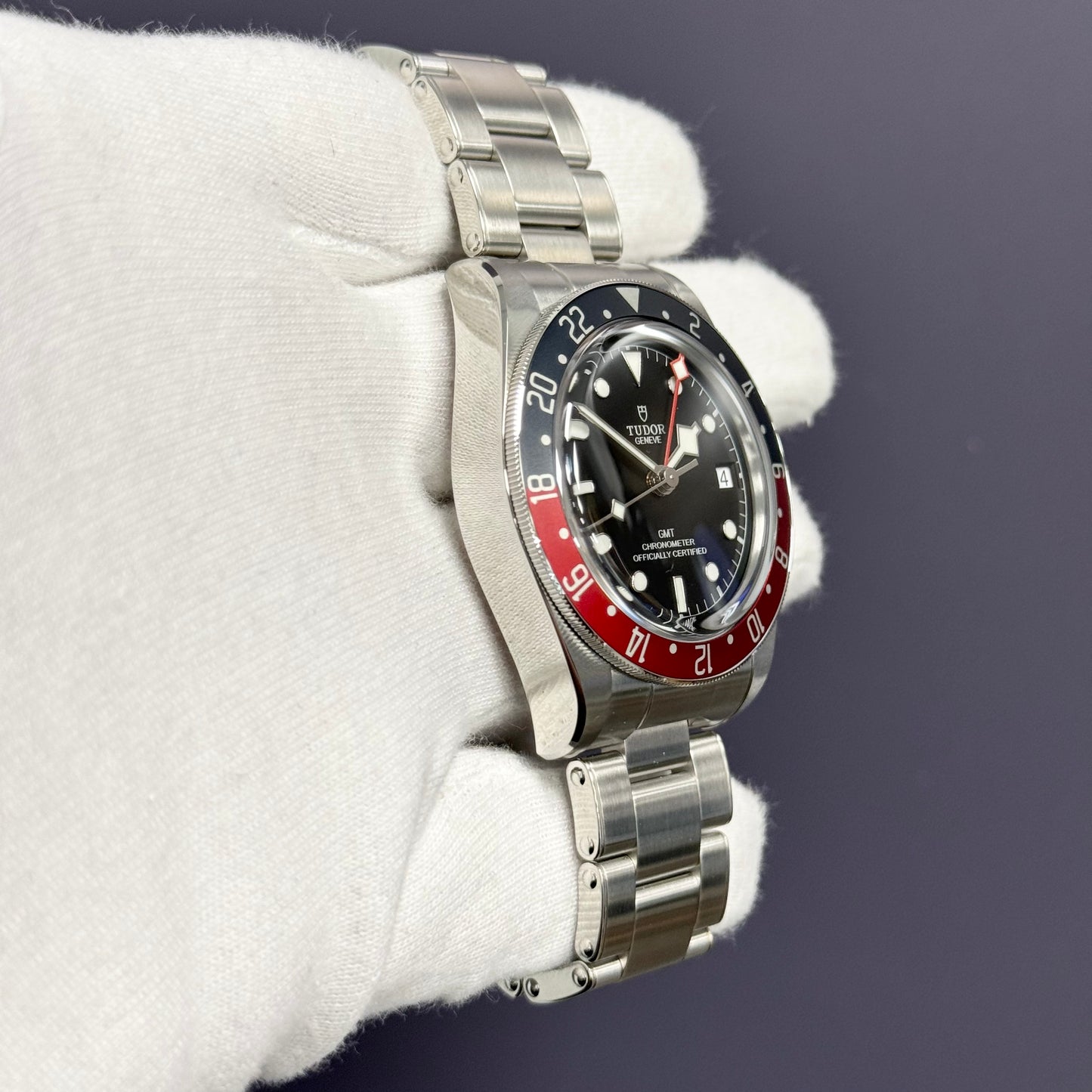 Tudor Black Bay GMT 41mm Black Dial Ref# 79830RB