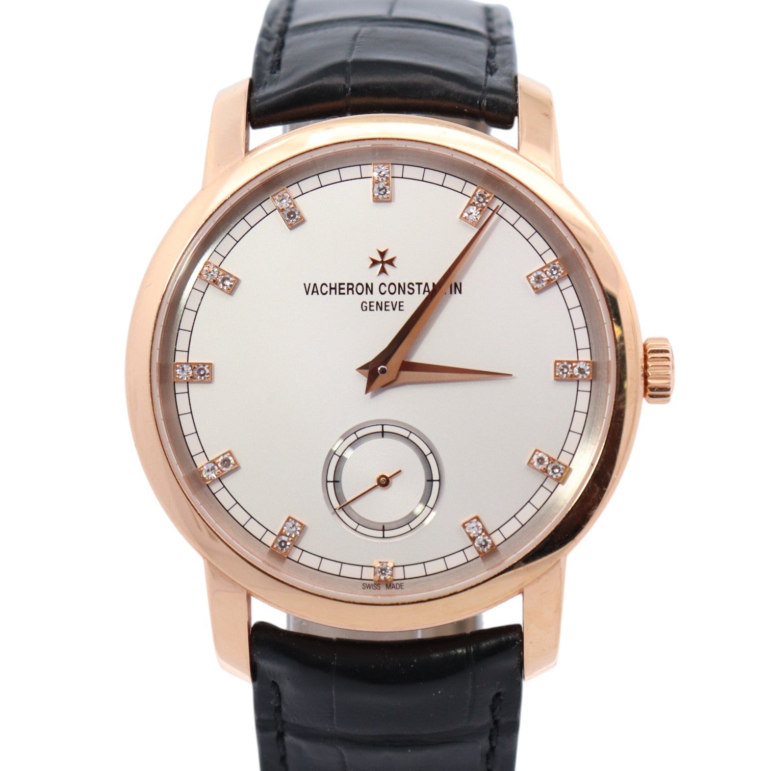 Vacheron Constantin Patrimony 38mm Silver Dial Watch Ref# 82172/000R-9604 - Happy Jewelers Fine Jewelry Lifetime Warranty