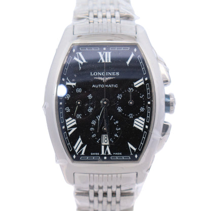 Longines Evidenza 31mm Black Dial Watch Ref#L2.156.4.51.6 - Happy Jewelers Fine Jewelry Lifetime Warranty