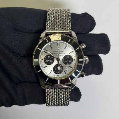 Breitling Superocean Heritage  44mm Silver Dial Ref# AB0162 - Happy Jewelers Fine Jewelry Lifetime Warranty