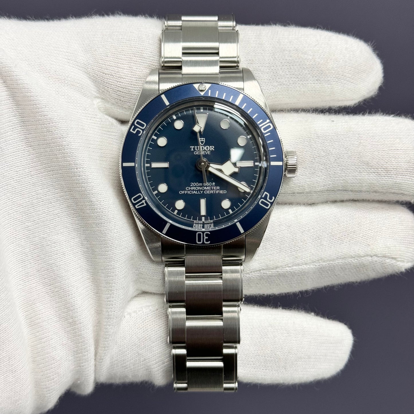 Tudor Black Bay 39mm Blue Dial Watch Ref# 79030B