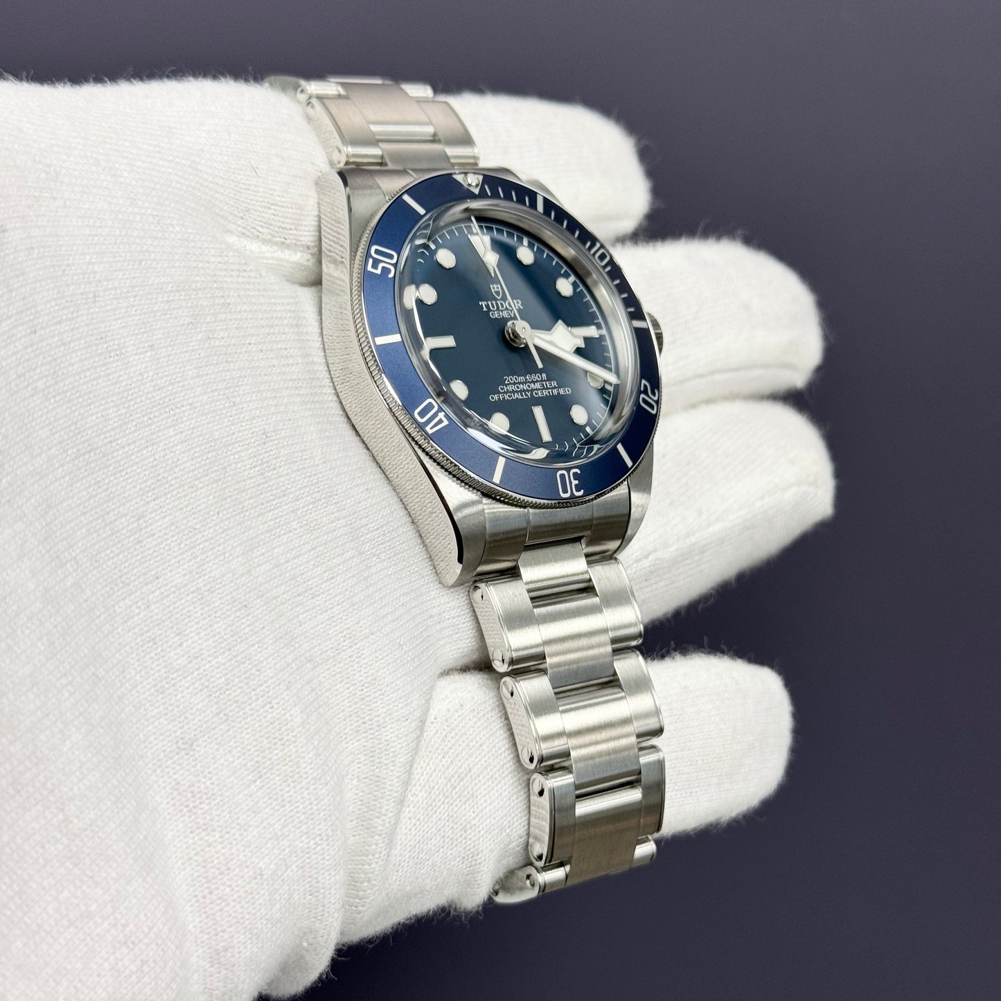 Tudor Black Bay 39mm Blue Dial Watch Ref# 79030B