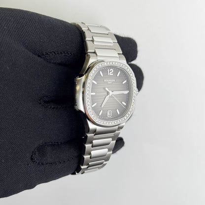 Patek Philippe Nautilus 35.2mm Gray Opaline Dial Watch Ref# 7118/1200A-011