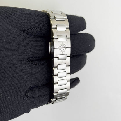 Patek Philippe Nautilus 35.2mm Gray Opaline Dial Watch Ref# 7118/1200A-011