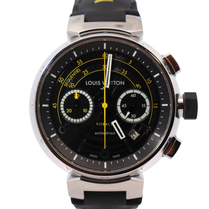 Louis Vuitton Tambour 44mm Black Dial Watch Ref# Q102B - Happy Jewelers Fine Jewelry Lifetime Warranty