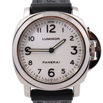 Panerai Luminor 44mm White Dial Watch Ref# PAM00114 - Happy Jewelers Fine Jewelry Lifetime Warranty