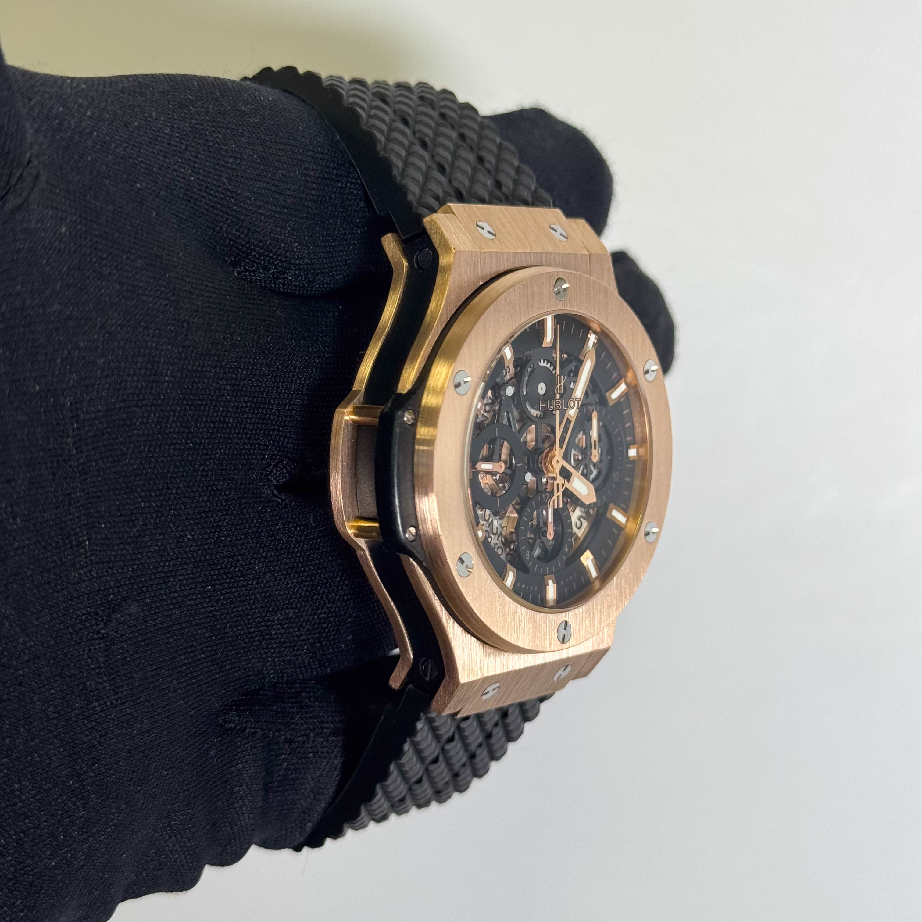 Hublot Big Bang 44mm Openwork Dial Watch Ref# 311.PX.1180.GR