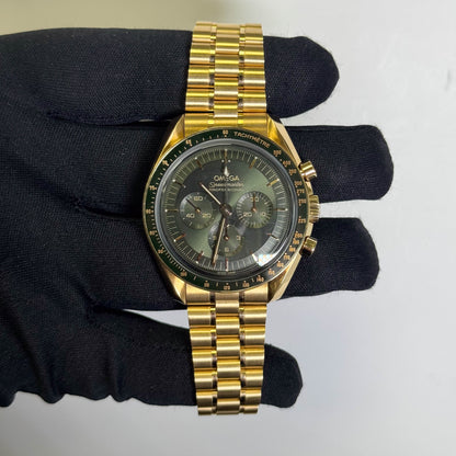 Omega Speedmaster 42mm Green Dial Watch Ref# 310.60.42.50.10.001