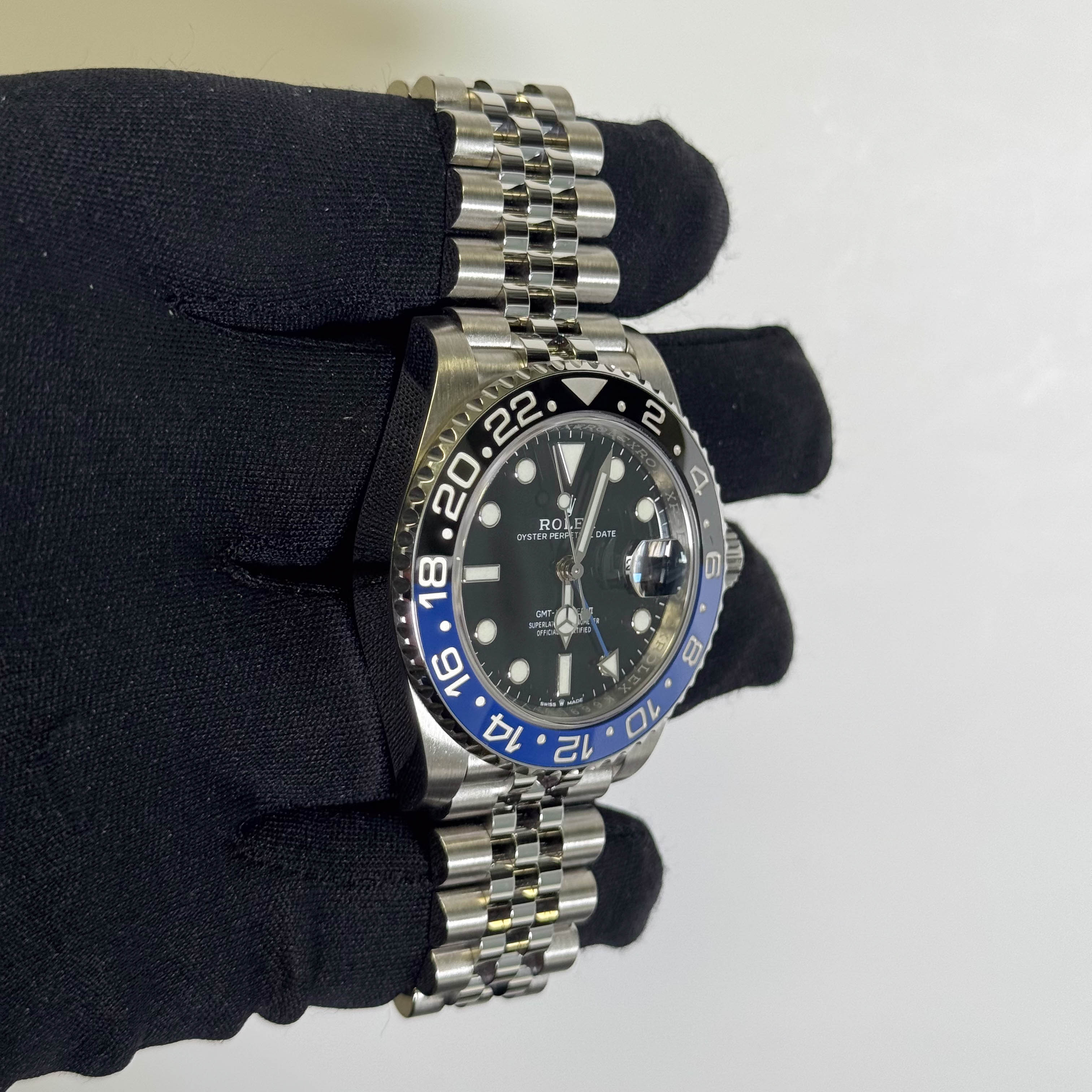 Rolex GMT-Master II 40mm Black Dial Watch Ref# 126710BLNR