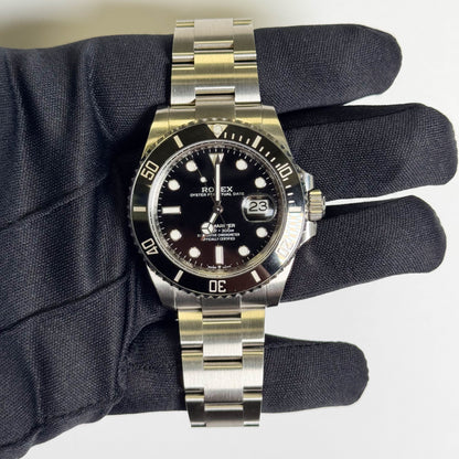 Rolex Submariner 41mm Black Dial Watch Ref# 126610LN - Happy Jewelers Fine Jewelry Lifetime Warranty