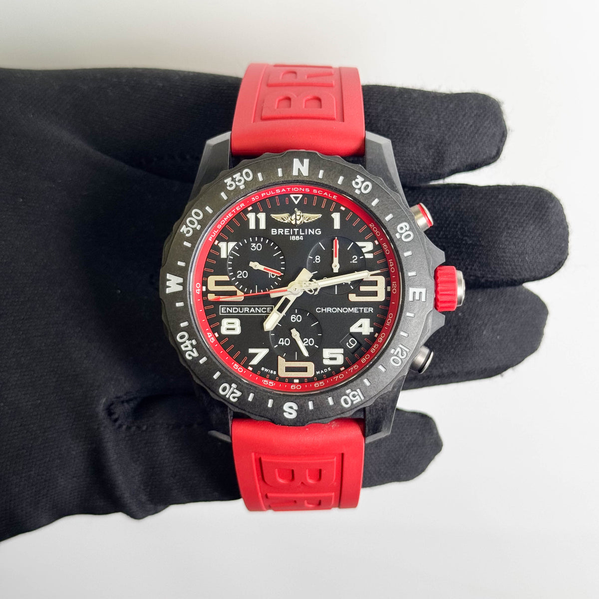 Breitling Endurance 44mm Black Dial Watch Ref# X82310