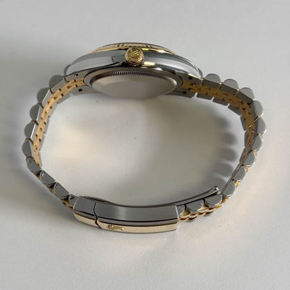 Rolex Datejust 36mm Champagne Diamond Dial Ref# 126233