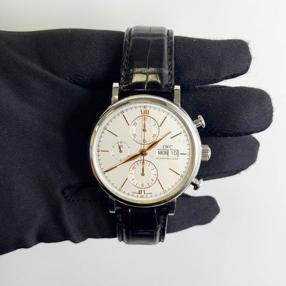 IWC Portofino 42mm Silver Dial Watch Ref# IW391022