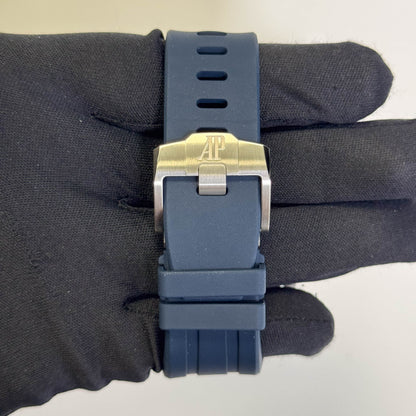 Audemars Piguet Royal Oak 41mm Blue Dial Watch Ref# 26420SO.OO.A029VE.01 - Happy Jewelers Fine Jewelry Lifetime Warranty