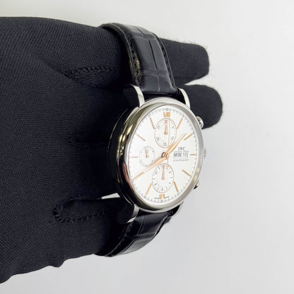 IWC Portofino 42mm Silver Dial Watch Ref# IW391022