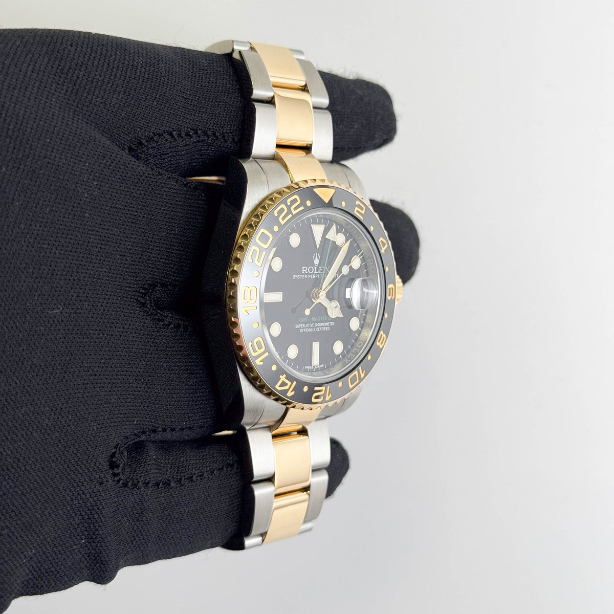 Rolex GMT-Master II 40mm Black Dial Watch Ref# 116713LN