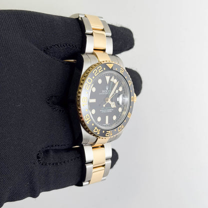 Rolex GMT-Master II 40mm Black Dial Watch Ref# 116713LN
