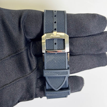 Jaeger-LeCoultre Mariner Date 42mm Blue Dial Watch Ref# Q9068180 - Happy Jewelers Fine Jewelry Lifetime Warranty
