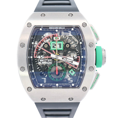 Richard Mille RM11-01 "Roberto Mancini" 50.00mm Skeleton Dial Watch Ref# RM11-01 - Happy Jewelers Fine Jewelry Lifetime Warranty